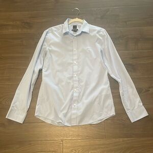 Men’s H&M Light Blue Dress Shirt, Size Medium